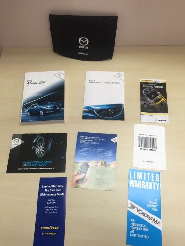 2015 mazda 6 owner&#039;s manual set