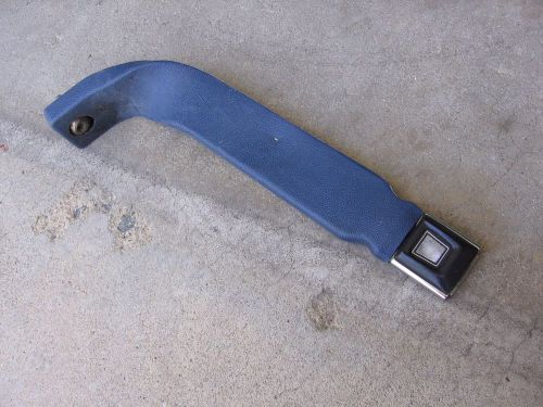 92-96 ford f150 f250 bronco bucket seat passengers seatbelt latch buckle blue