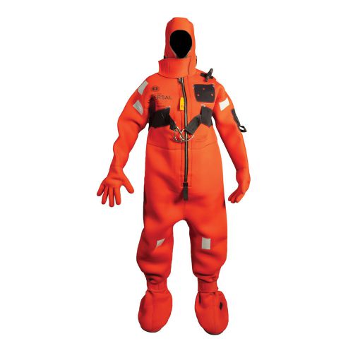 Mustang mis230hr neoprene immersion suit w/harness adult universal