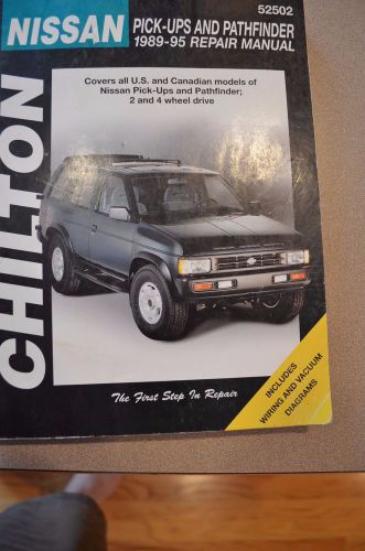 Chilton 52502 - nissan pathfinder and pick-ups - fast &amp; free shipping