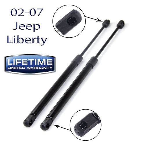 02-07 jeep liberty rear window glass hatch lift supports shocks struts arms prop