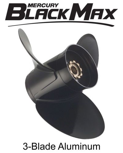 Mercury marine  black max  14-1/4 x 21 pitch 3-blade aluminum prop propeller