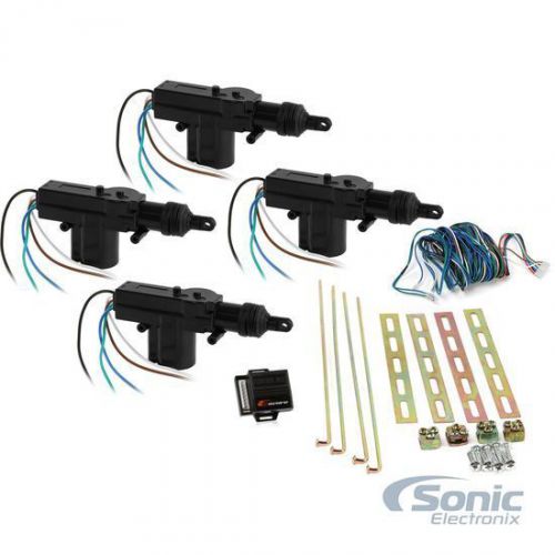 Encore act-4 complete four door universal vehicle power door lock actuators kit