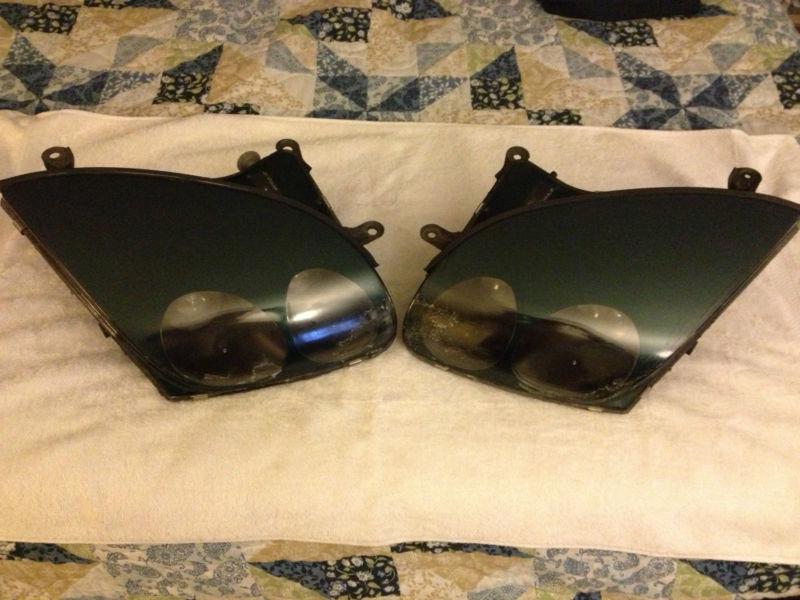 95-98 mitsubishi 3000gt lexion head lights (green)