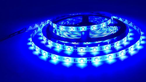 Wireless remote control boat waterproof blue led lighting strip 3528 300 leds 5m