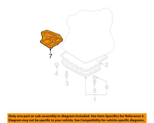 Nissan oem automatic transaxle-filter 3172880x04