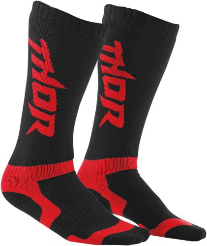 Thor mx socks 2015 over the calf mx sock black/red