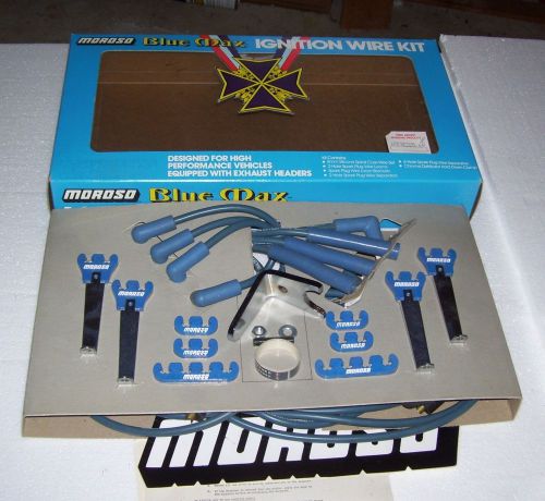 Moroso blue max big block mopar wire kit 72792  wires looms dist holddown etc