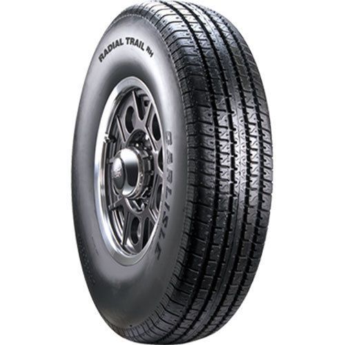 Cragar 6h04621 carlisle radial trail rh trailer tire st225/75r15 load range: e