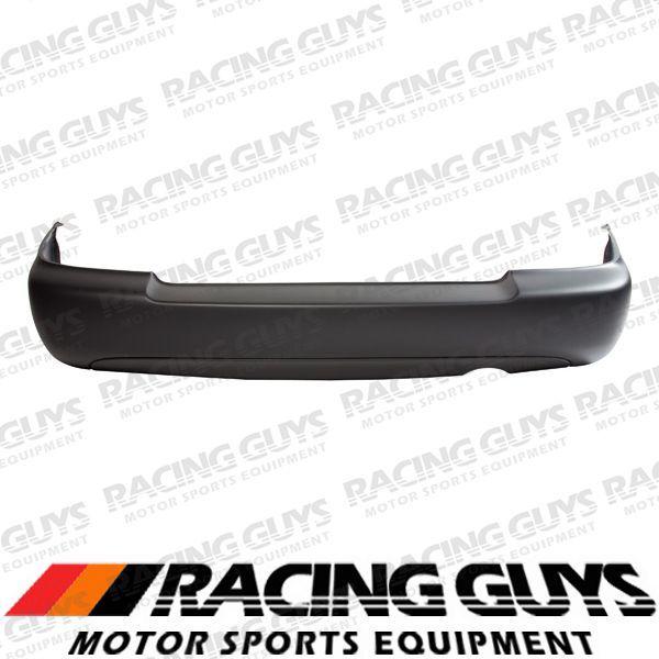 1998 nissan 200sx/98-99 sentra rear bumper cover black facial plastic ni1100211