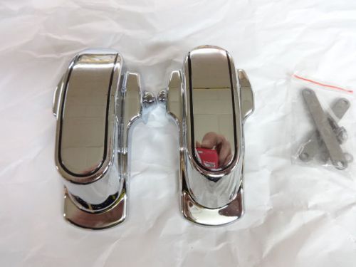 Harley 2006 2007 2008  2009 dyna low rider chrome rear axle covers