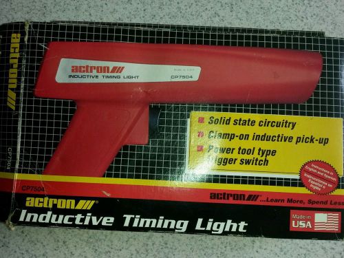 Actron inductive timing light cp7504 racing engine chevy ls1 ford dodge mopar ss