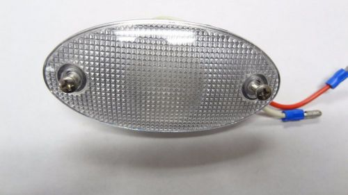 New oem crownline boat clear oval 12 volt courtesy light 24045