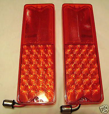 1967-1972 chevrolet pickup led tail lights 1-pair chevy