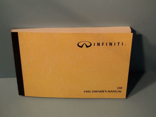 95 1995 infiniti j30 owners manual