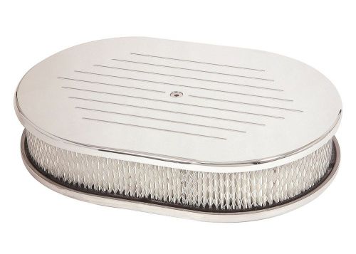 Mr. gasket 9156g chrome aluminum air cleaner