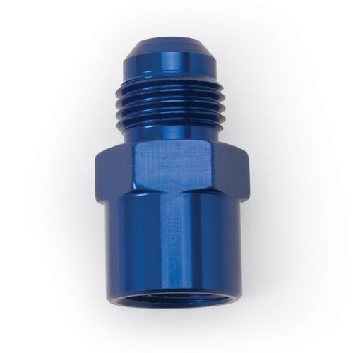 Russell 640820 an adapter fitting -6 an male to m14 x 1.5 female straight blue