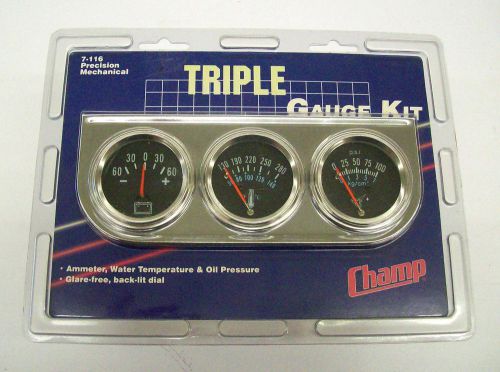 Champ 7-116 triple guage kit