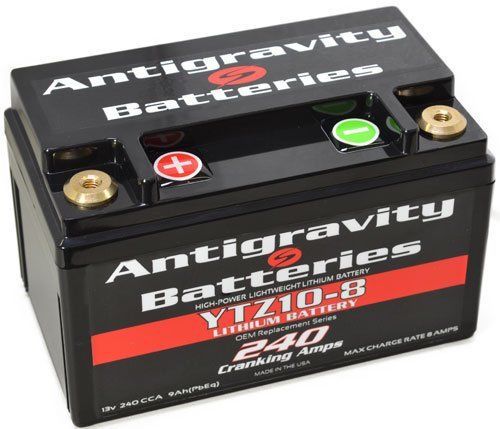 Antigravity batteries ytz10s ytz10-8 oem case 240cca lithium ion battery usa ktm