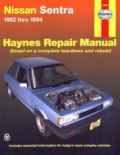 Nissan sentra service manual 1994 1992 1993 1992 1991 1990 1989 1988 1987 1986