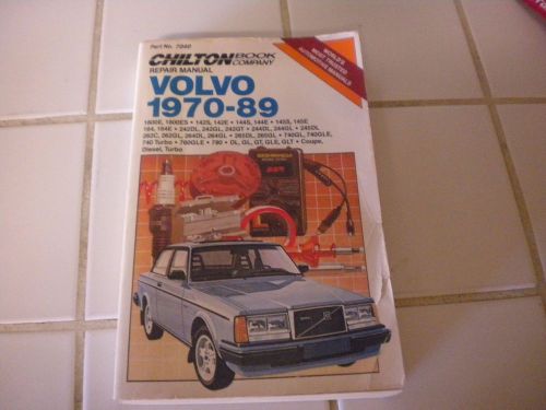 Volvo 1970-89 chilton repair  manual # 7040