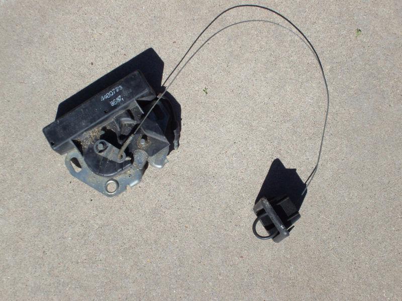  89-91 chrysler tc maserati latch convertible cover latch #4480723