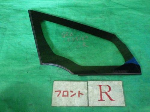 Honda fit 2009 right side glass [0613750]