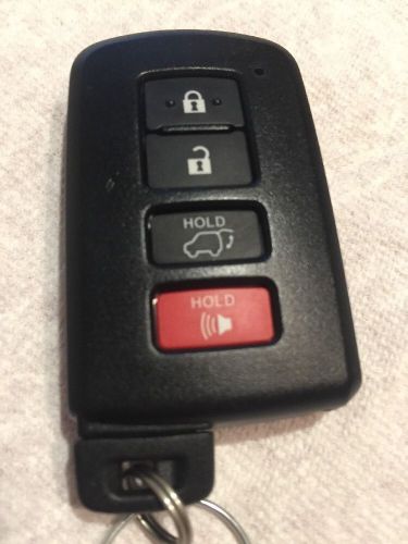 Toyota highlander smart remote 4- buttons fob fcc# hyq14fba -mint condition