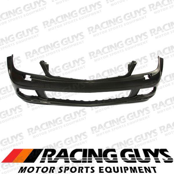 08-10 mercedes benz c300 c350 front bumper cover primered facial plastic 