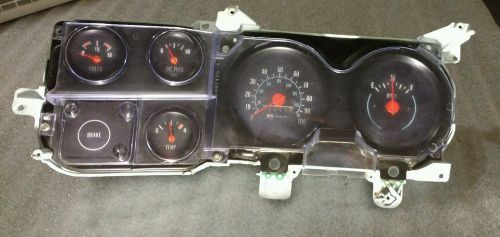 Chevy pickup instrument cluster 1973-1987 oe used