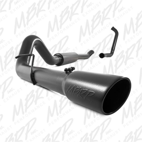 Mbrp exhaust s6206blk black series; turbo back single side exhaust system