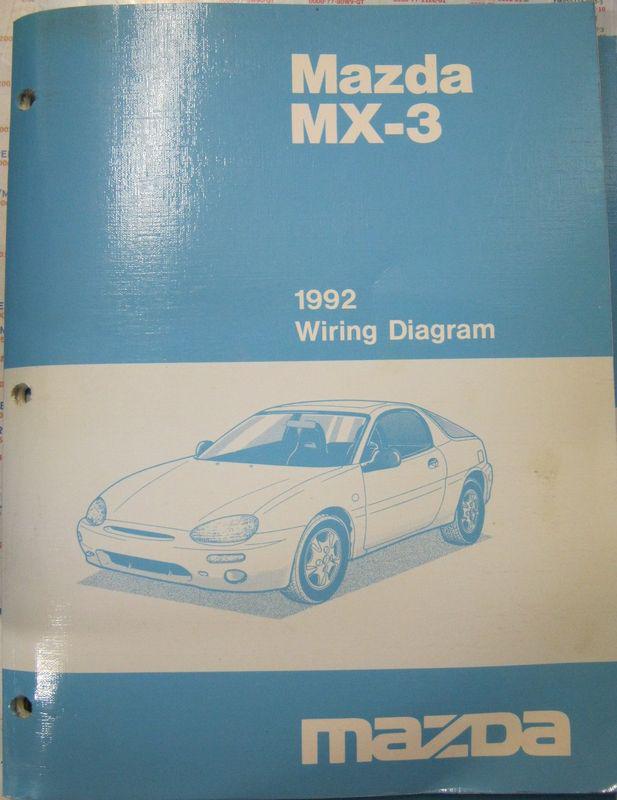 1992 mazda mx-3 wiring diagram manual