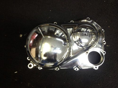 Yamaha virago xv 750-1100 right side chrome engine cover number 2