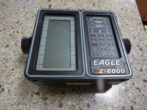 Lowrance eagle z-6000 fish finder , no cables , control head only