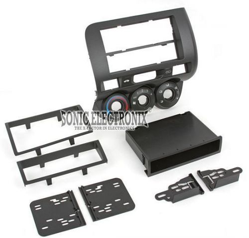 Metra 99-7872 single/double din installation dash kit for 2007-08 honda fit