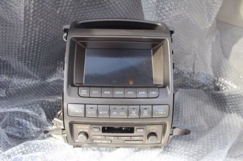 04 05 06 lexus gx470  dvd gps navigation screen display radio clock 86111-60121