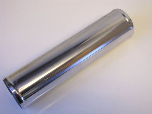 Polished alloy induction pipe 7.6cm (76mm) straight (300mm / 30.5cm long) intake