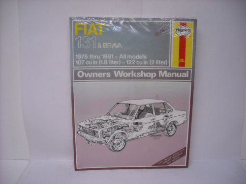 1975 thru 1981 fiat 131 &amp; brava repair manual