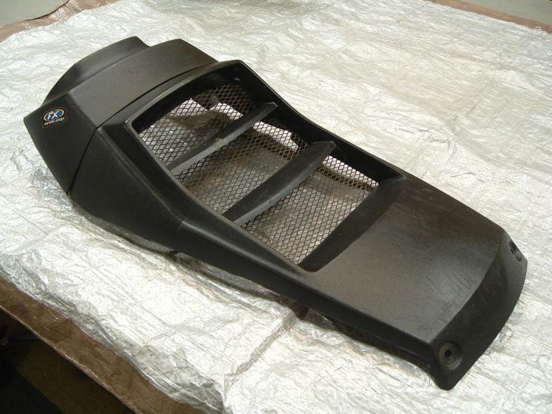 Suzuki lt250r quad racer 85-86 oem hood 2 pc black