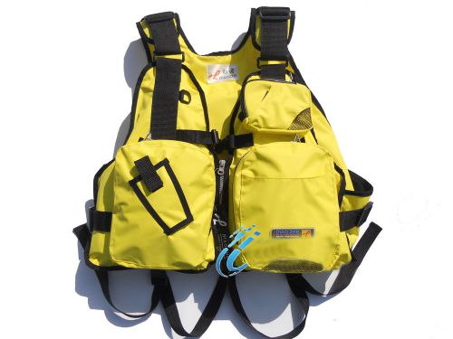 Lqx098 collapsible professional multi-function life yellow jacket/fishing vest