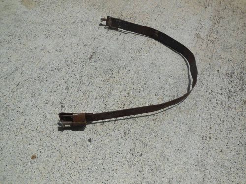 Porsche 356 glove box strap with original bolts  c#106