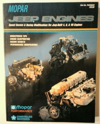 Mopar jeep engines speed secrets &amp; racing modifications for jeep 4,6,and v8