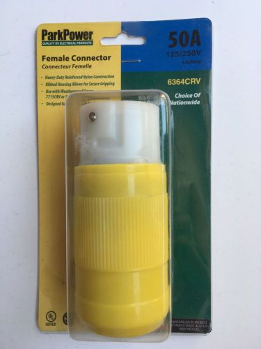 6364crv park power by marinco female locking connector - 50 amp