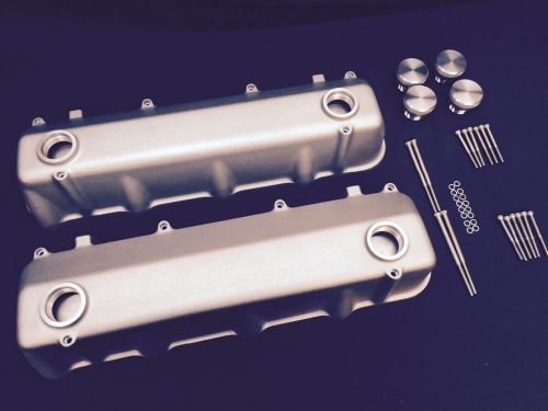 Cnc machined cast aluminum ford 429 460 racing valve covers