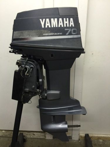 1992 yamaha 70-hp 2 stroke outboard boat motor engine 20&#034; 40 60 75