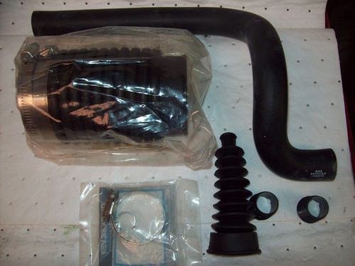 Mercruiser bravo water intake hose, shift cable bellows, exhust bellows