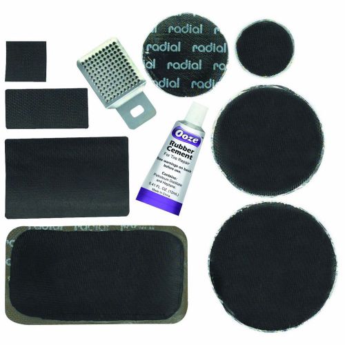 60 pc. auto car tire repair radial innertube inner tube rubber hole patch  kit