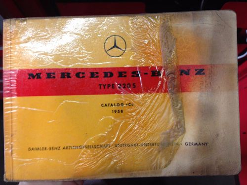 1958 mercedes benz type 220s catalog c