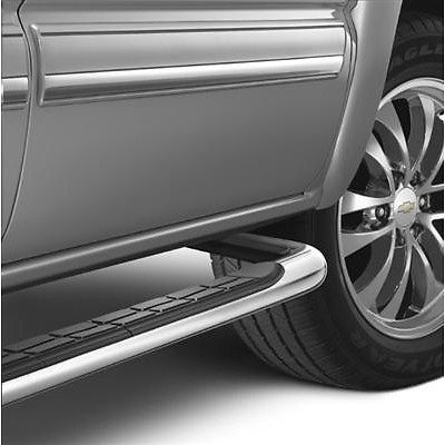 2007-2012 chevrolet silverado 3&#034; chrome step bars