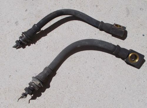 99 98-02 camaro rear l/h driver &amp; r/h passenger side brake hose lines - oem